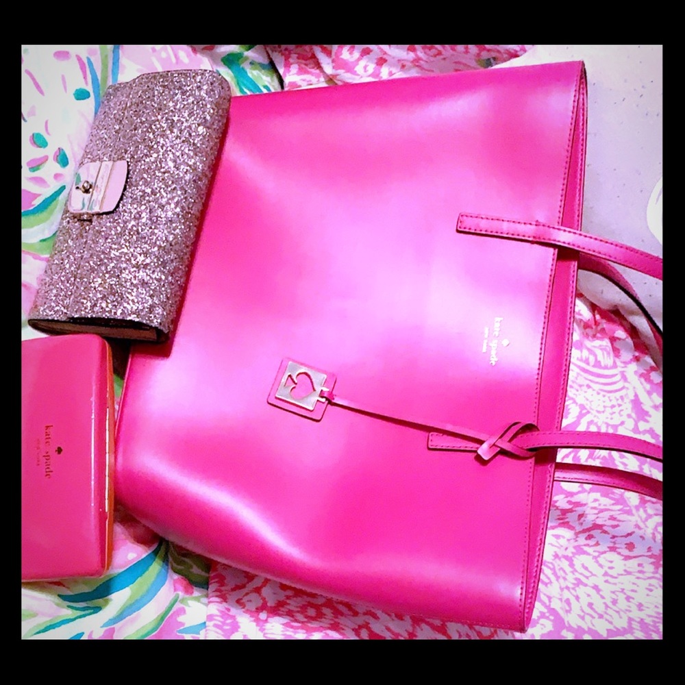 Authentic Kate spade pink purse